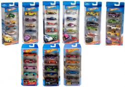 HOT WHEELS - ENSEMBLE DE 5 VOITURES ASST